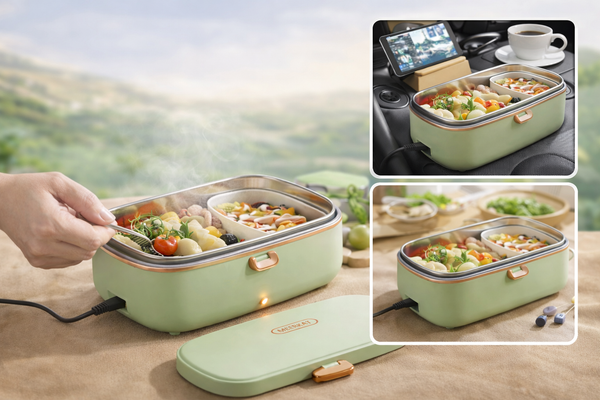 Electric Heated Lunch Box – Hot Meals Anywhere (EU Plug)